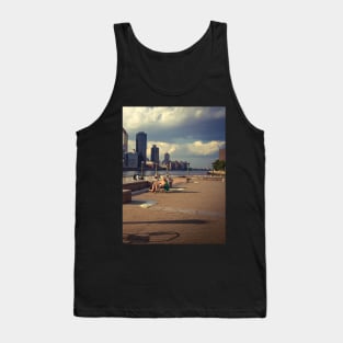 Roosevelt Island Sunny Street New York City Tank Top